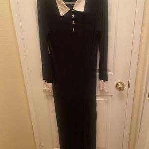 KillStar super long Wednesday Adams inspired dress